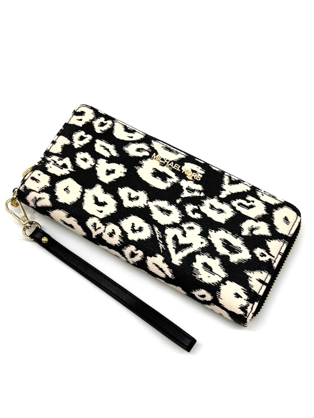 Michael Kors Large Continental Wallet Black Multi